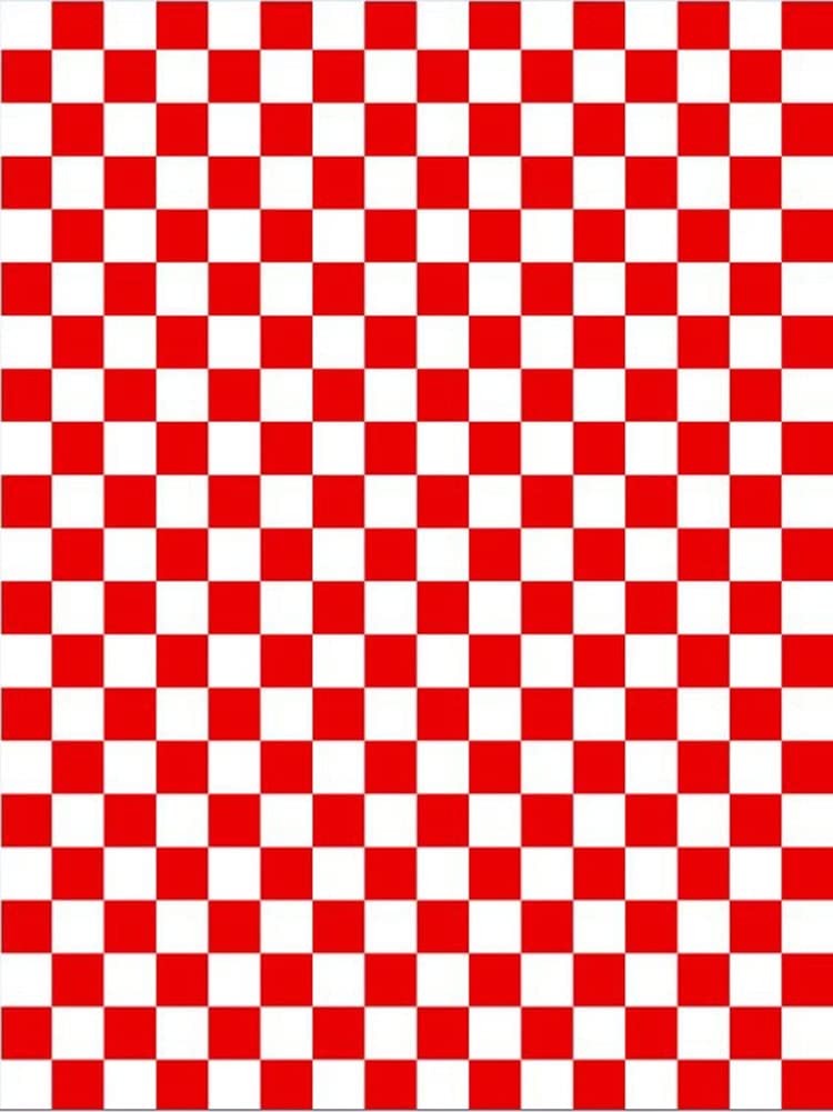 Modern Moroccan Trellis Washable Area Rug 8x10 - Soft Thick Checkered White Carpet for Living Room, Dining Room, Bedroom, Kitchen, Hallway & Home Office - Durable Red White Runner Rug for High Traffic Areas & Cozy Decor