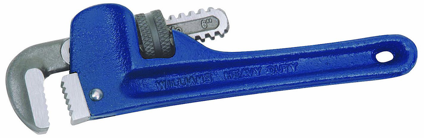 Williams 13520 10-Inch Cast Iron Pipe Wrench - Heavy Duty Plumbing Tool for Professional Plumbers & DIY Home Repairs - Perfect for Pipe Fittings, Faucet Installations & Plumbing Maintenance