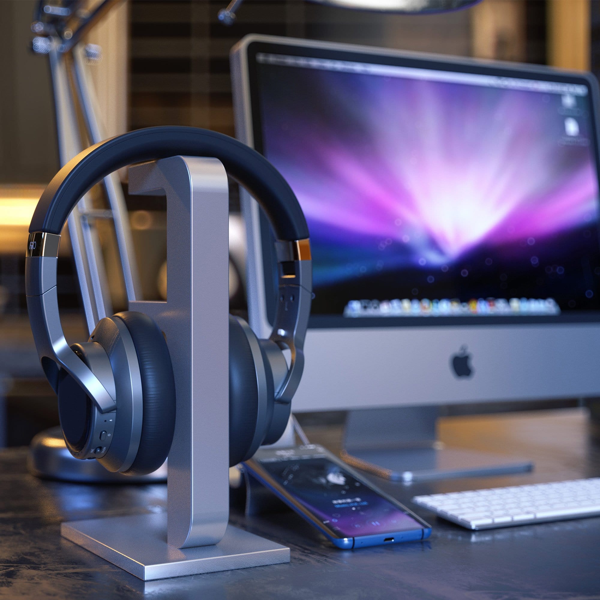 FiiO EH3NC Active Noise Cancelling Wireless Headphones with Hi-Res Audio - Perfect for Travel, Work, and Commuting