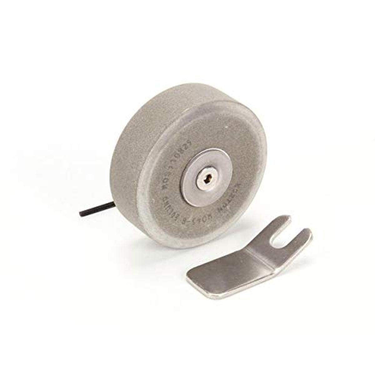 Edlund A526SSP Stainless Steel Grinding Wheel Assembly - Heavy Duty Commercial Meat Grinder Replacement Part for Butcher Shops & Food Processing