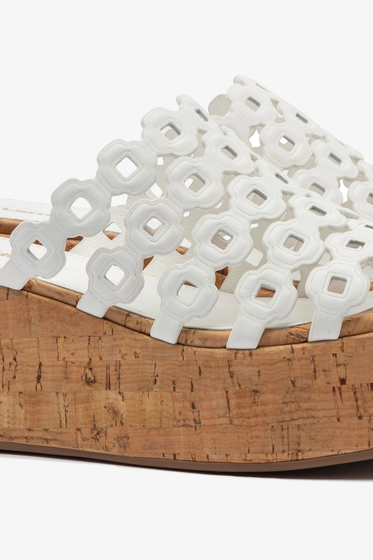 Charli Mule Women's White Leather Slip-On Shoes - Perfect for Casual Outings, Office Wear & Summer Comfort