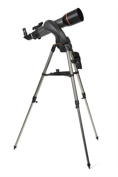 Celestron NexStar 102 SLT Computerized Telescope for Beginners - Portable Astronomy Telescope with Auto Tracking for Stargazing, Moon & Planet Viewing - Perfect for Backyard Camping & Night Sky Observation