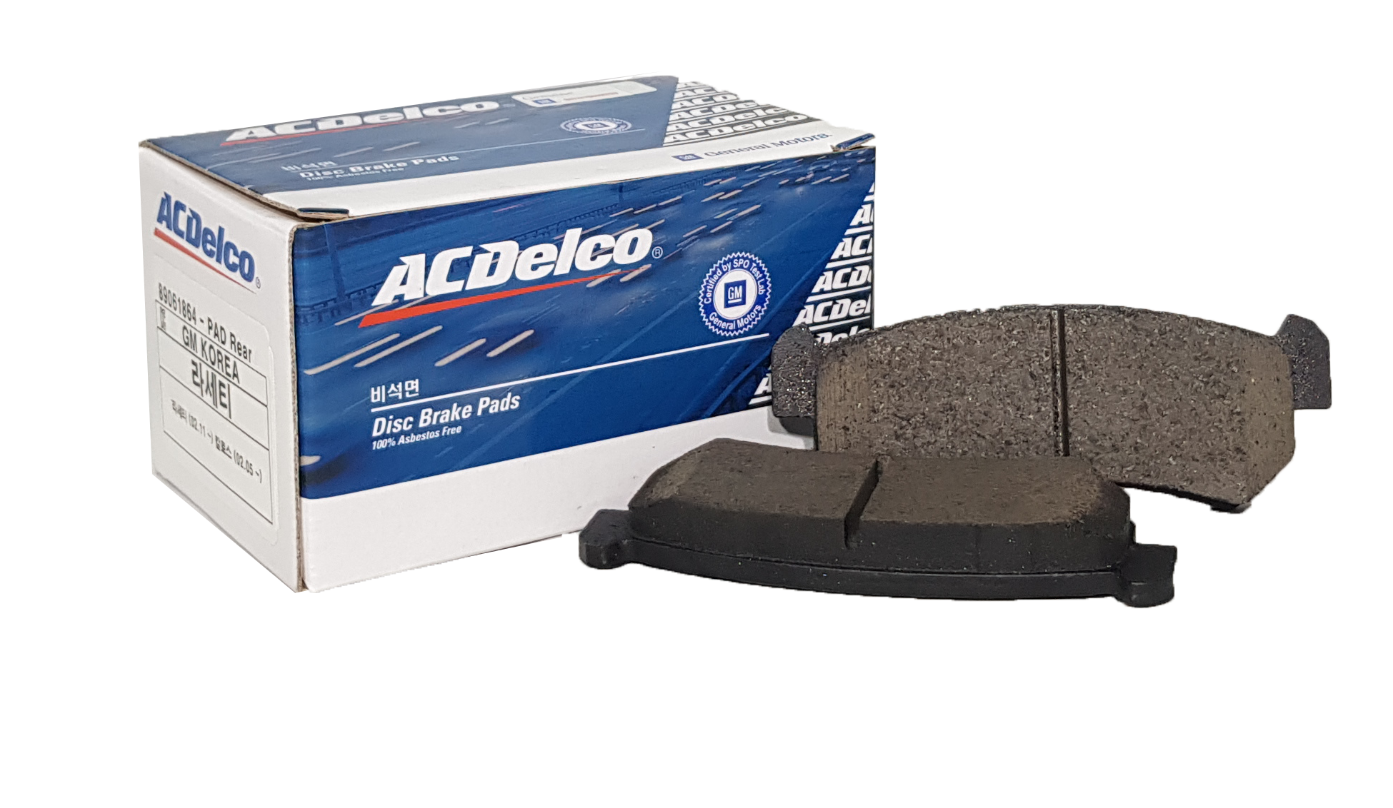 ACDelco Rear Brake Pads for Chevrolet Optra - High Performance, Low Noise | Perfect for City Driving & Daily Commutes