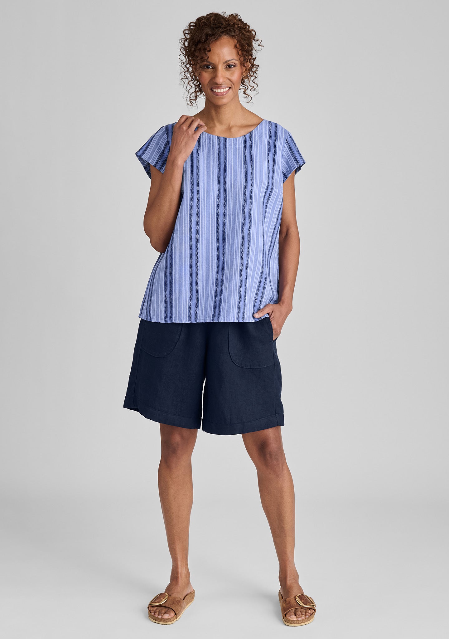Stylish Linen Shorts for Women - Comfortable & Breathable Summer Shorts | Perfect for Beach, Vacation & Casual Outings