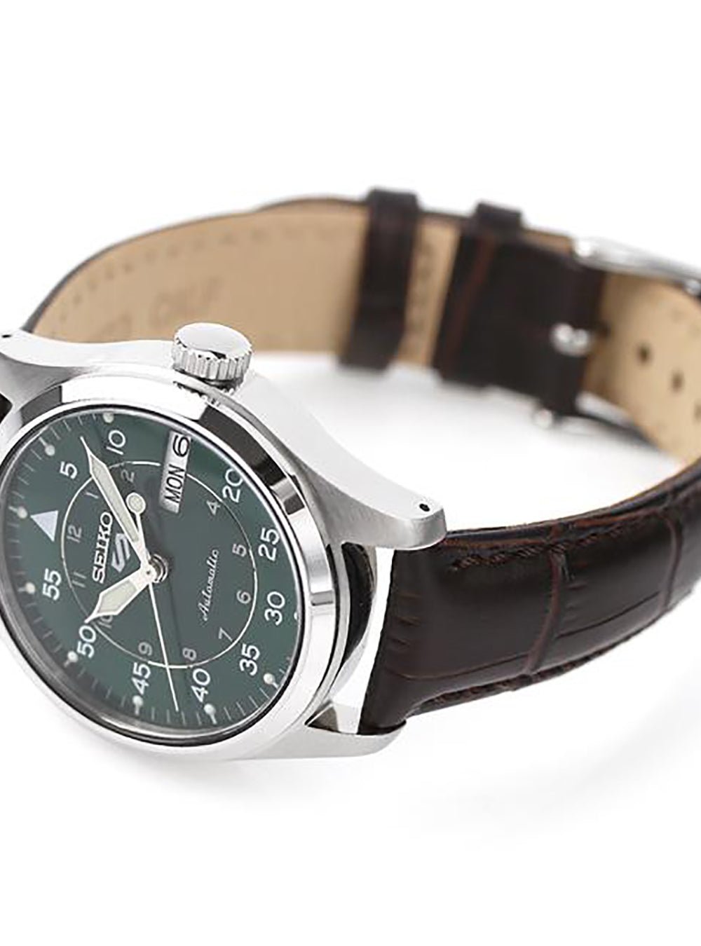 SEIKO 5 Sports Automatic Watch SBSA203 - Japanese Made Field Style Watch for Men | Perfect for Outdoor Adventures, Casual Wear & Business Attire