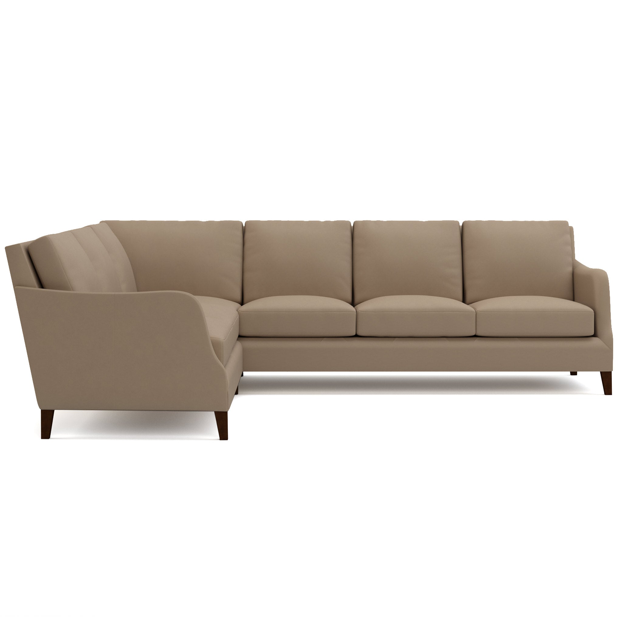 Harper Modern Sectional Sofa - Comfortable L-Shaped Couch with Reversible Chaise for Living Room, Family Room & Apartment - Soft Upholstered Fabric, Sturdy Wooden Frame - Perfect for Lounging, Entertaining & Relaxing