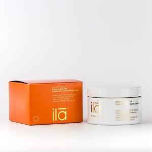 ila Spa Body Scrub - Energizing & Detoxifying Exfoliator for Smooth Skin (8.82 Oz) | Perfect for At-Home Spa Days & Post-Workout Refreshment