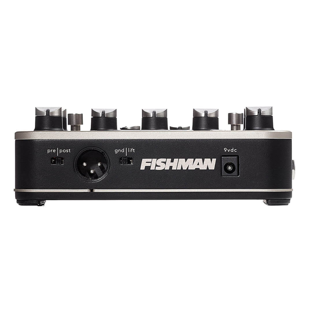 Fishman Platinum Pro EQ/DI Analog Preamp - Premium Acoustic Guitar Preamp with EQ & DI Output - Perfect for Live Performances & Studio Recording