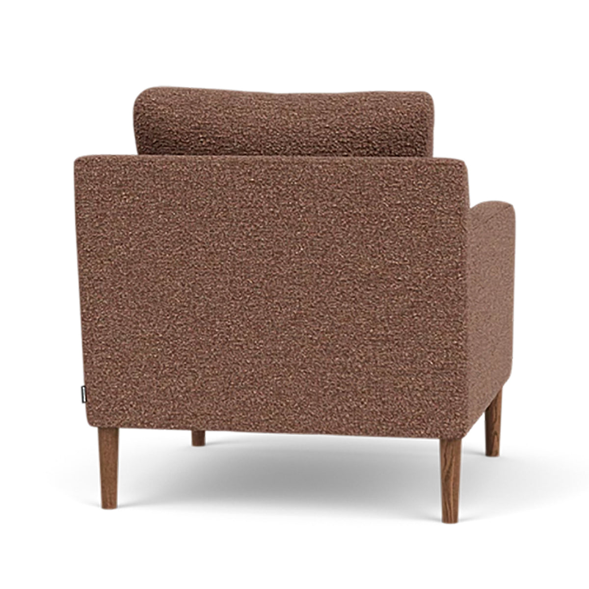 Astha Boucle Armchair - Modern Velvet Accent Chair for Living Room, Bedroom & Office - Soft Upholstered Lounge Chair with Solid Wood Legs - Stylish Home Decor for Cozy Reading Nook & Relaxation