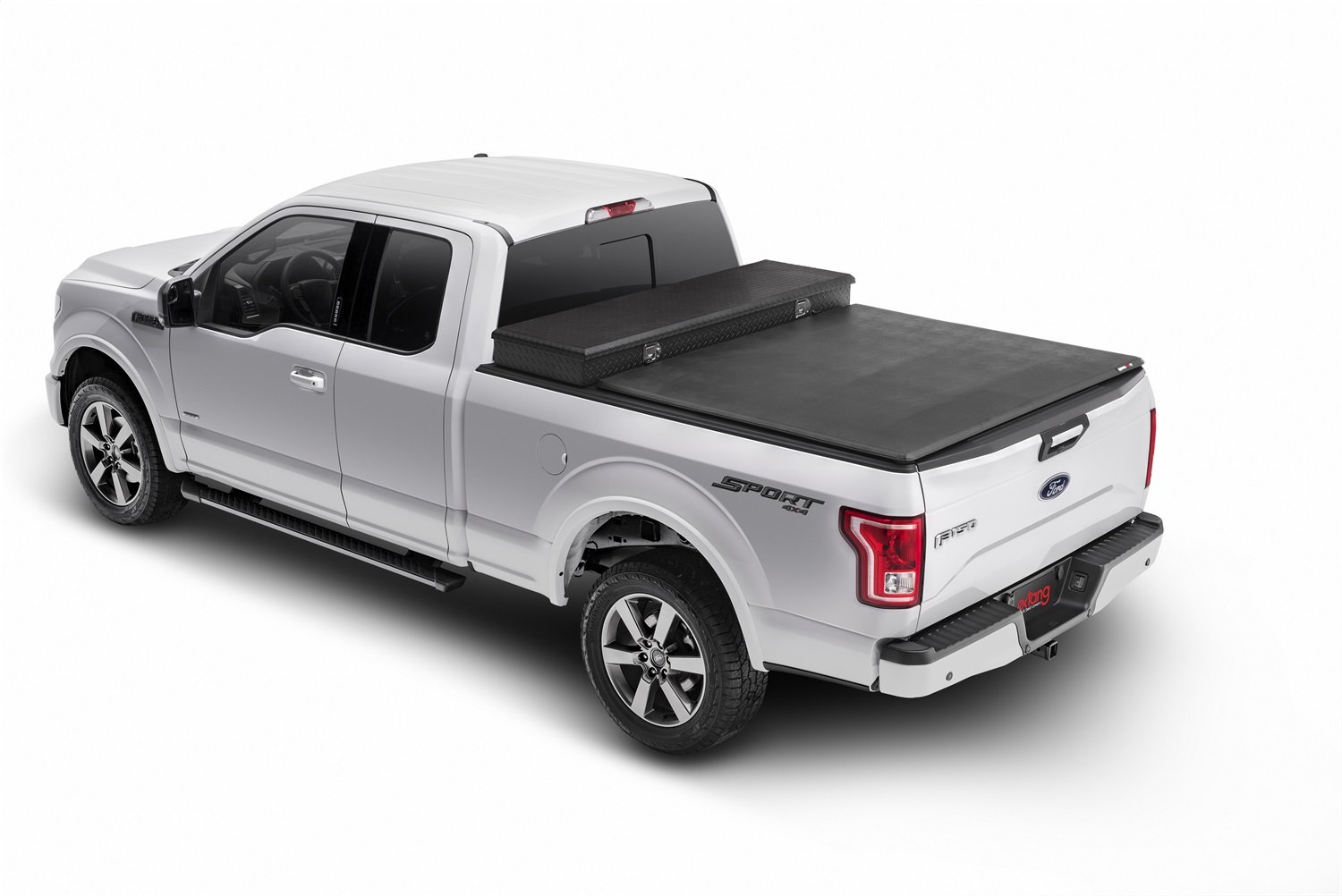 Extang 47435 Trifecta Truck Tool Box - Heavy Duty Aluminum Storage for Pickup Trucks | Perfect for Construction, Farming & Outdoor Work Gear Organization