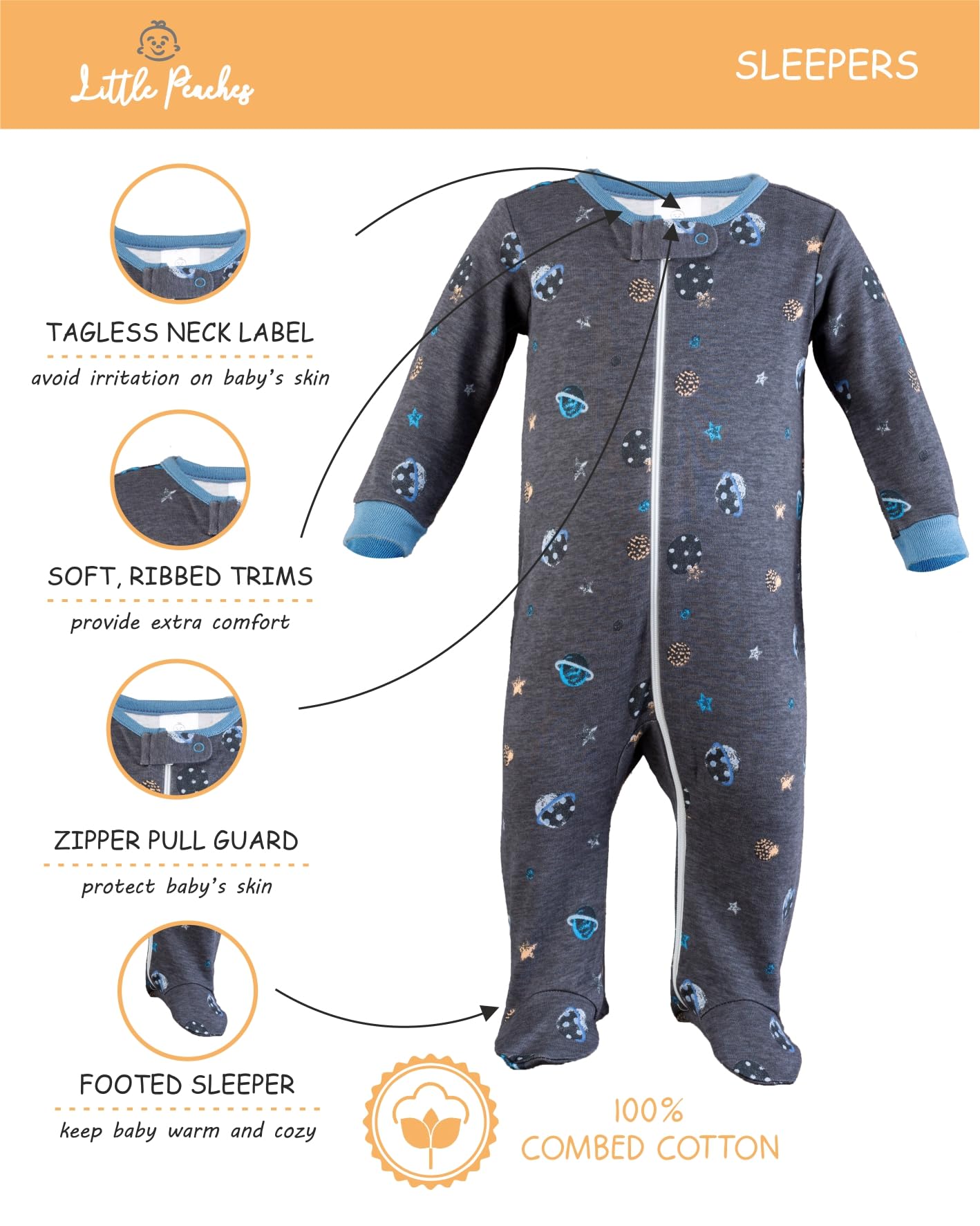 Newborn Baby Girl Clothes - 100% Cotton Soft & Breathable Outfits for 0-6 Months | Essential Baby Girl Gifts & Newborn Wardrobe Must-Haves | Perfect for Photos, Parties & Everyday Wear