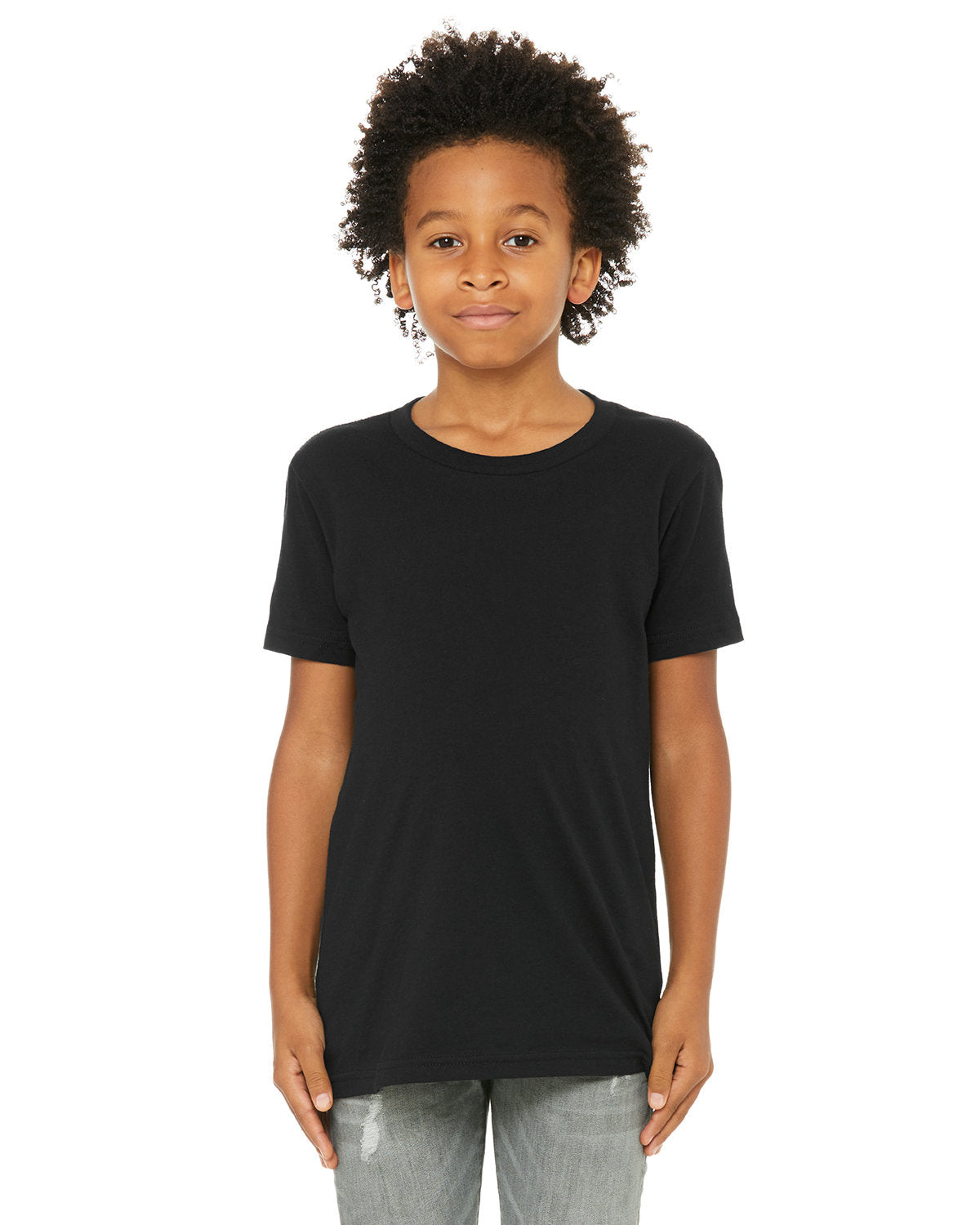 Bella + Canvas 3001Y Youth Jersey T-Shirt | Soft Cotton Short Sleeve Tee for Boys & Girls | Perfect for School, Sports & Everyday Wear