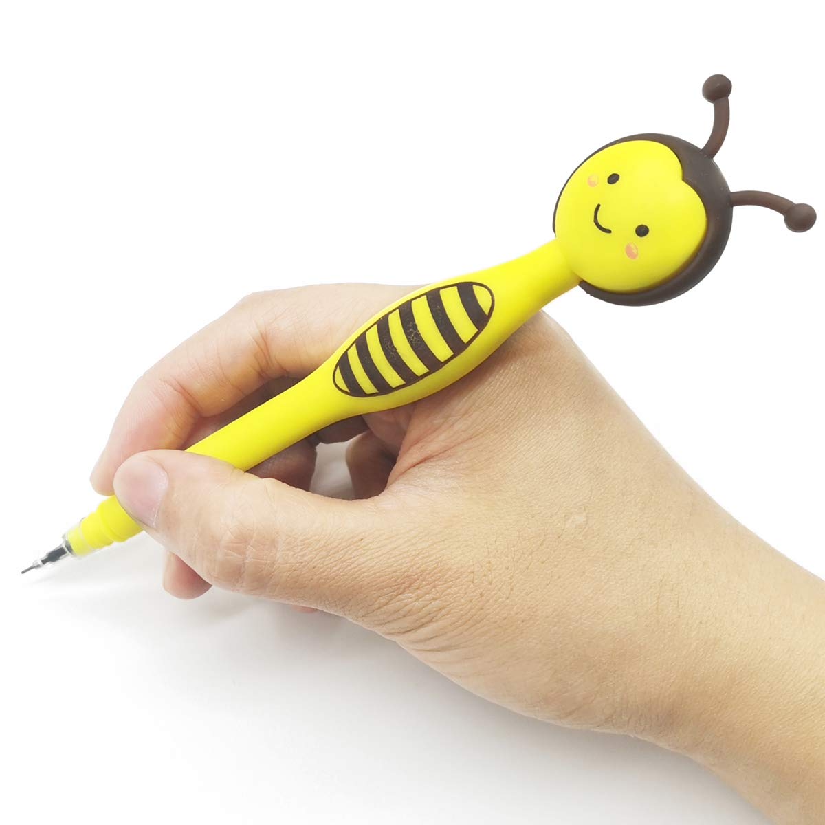 22PCS Cartoon Bee Gel Pens - Fine Point Rollerball Marker Pens for Writing, Drawing & Signatures - Cute Bee-Themed Party Favors & School Supplies (Perfect for Kids' Birthday Parties, Classroom Rewards & Office Gifts)