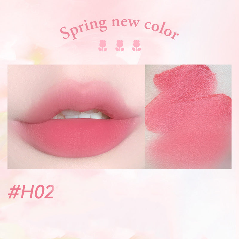 HOLD LIVE Mini Pink Lip Glaze - Hydrating Lip Stain with Frost Mist Finish for Soft Matte Lips | Perfect for Everyday Wear, Date Night & Makeup Looks