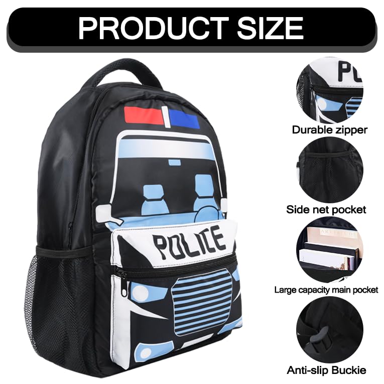 Police Car Backpack 17