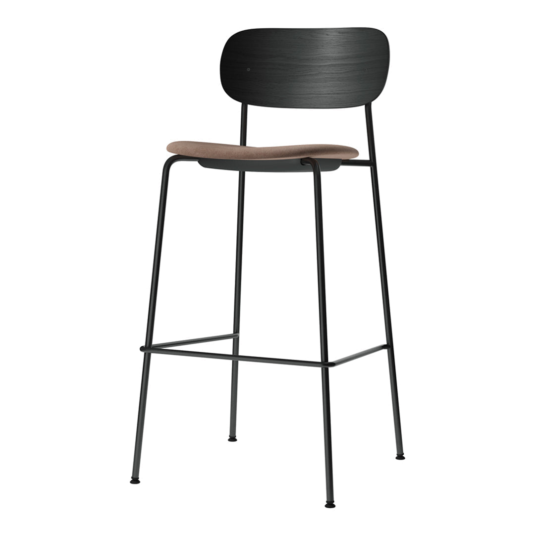 Co Bar Chair with Upholstered Seat - Modern Counter Height Stool for Kitchen Island, Bar, and Dining Room - Comfortable & Stylish Seating Solution