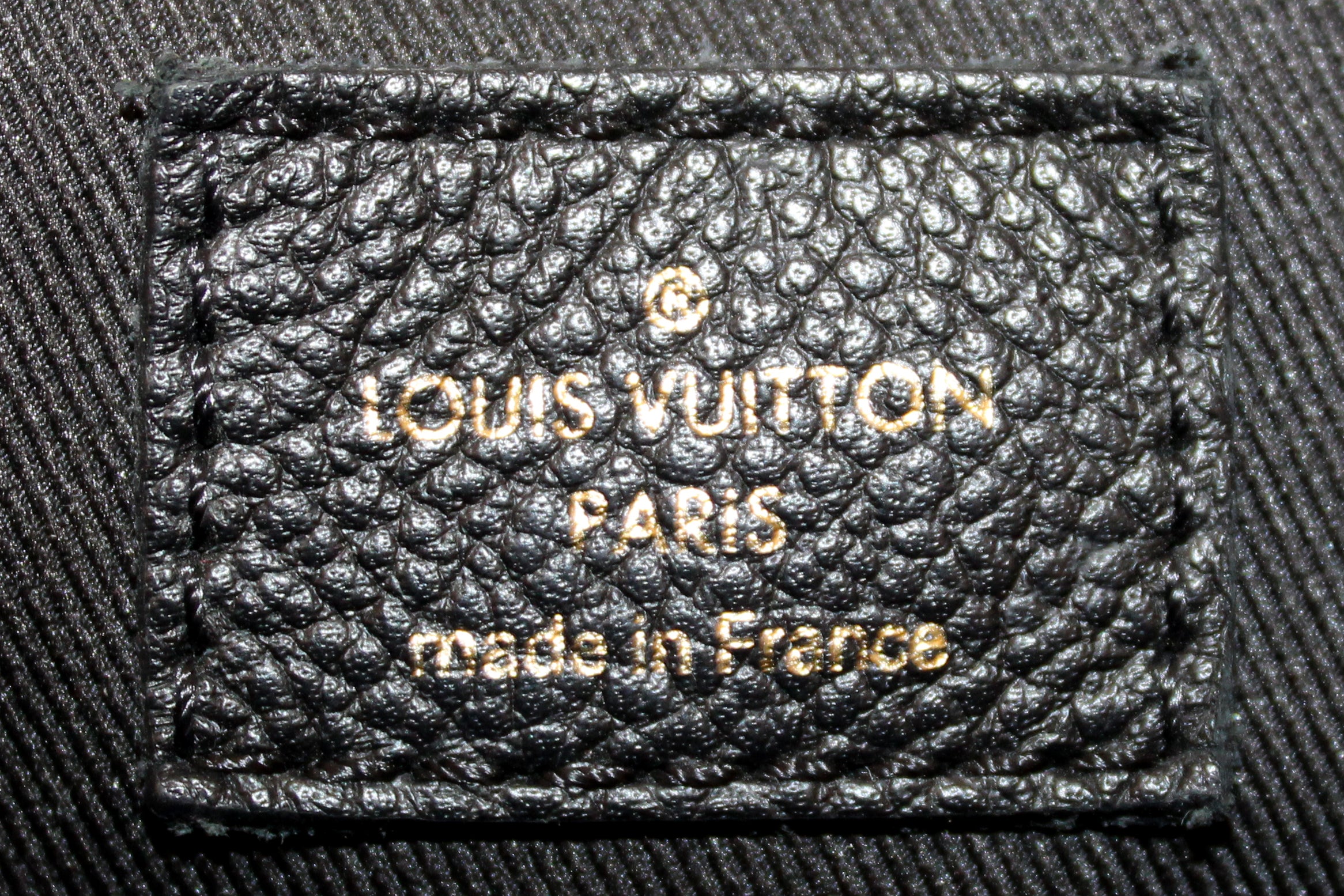 Authentic Louis Vuitton Black Monogram Empreinte Leather Ponthieu PM Handbag - Luxury Designer Shoulder Bag for Women, Perfect for Work, Travel & Evening Events