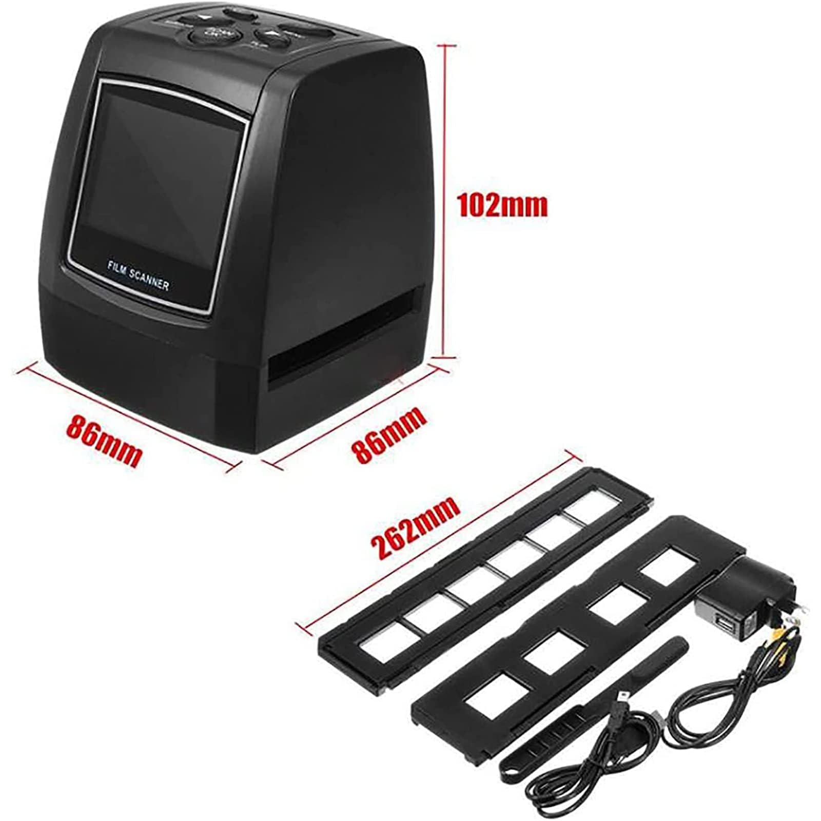 35mm Film Slide Scanner with 2.36