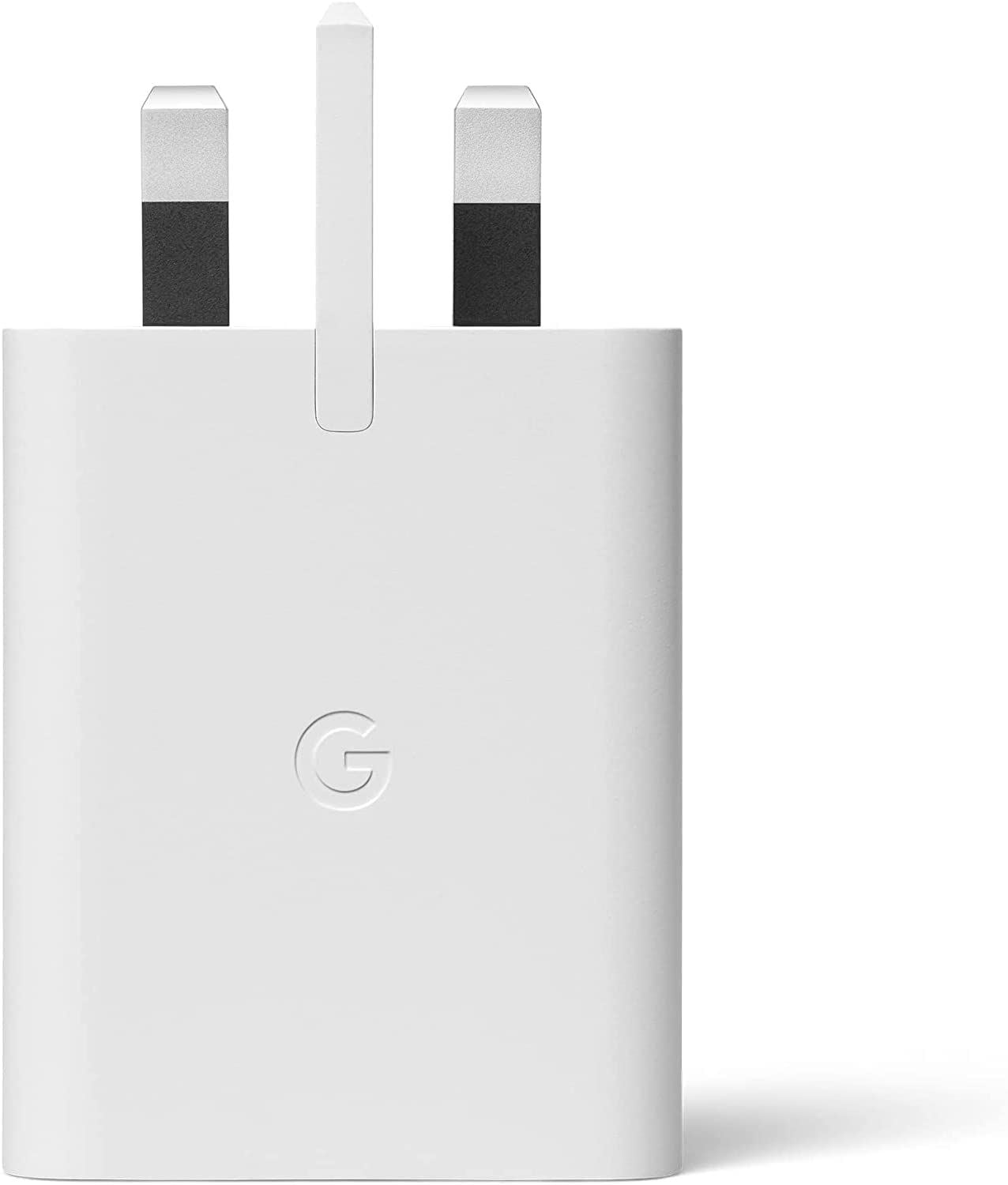 30W USB C Fast Charger for Google Pixel - White (Model GA03499 GB) | Compatible with Pixel Phones, Tablets & More | Fast Charging for Home, Office & Travel