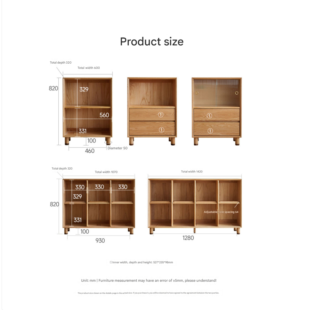 Oak Solid Wood Modern Creative Bookcase - Stylish Storage for Books & Home Decor | Perfect for Living Room, Office & Study Spaces