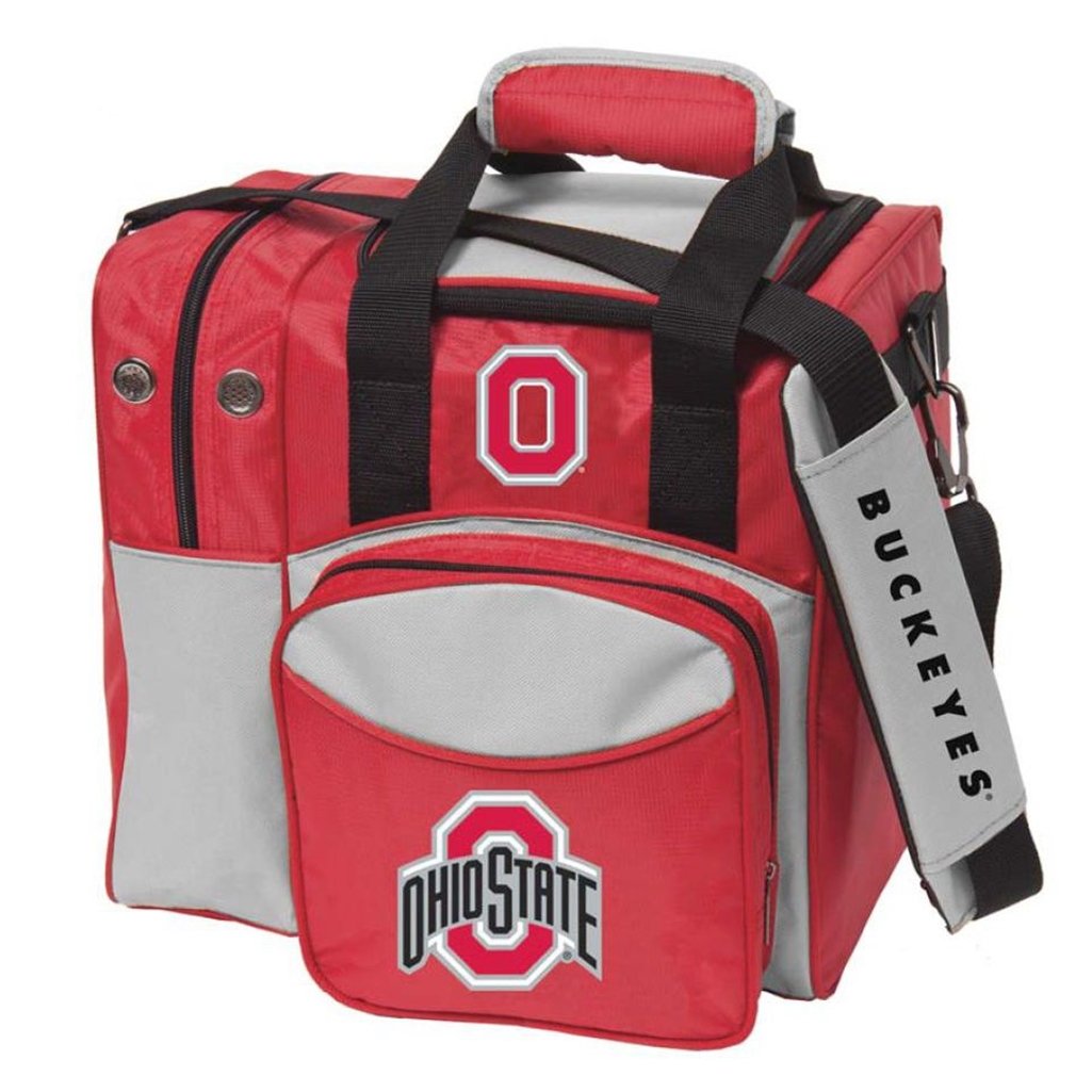 Ohio State University Single Bowling Bag - Durable & Stylish for College Bowling Enthusiasts - Perfect for Practice, Leagues & Tournaments