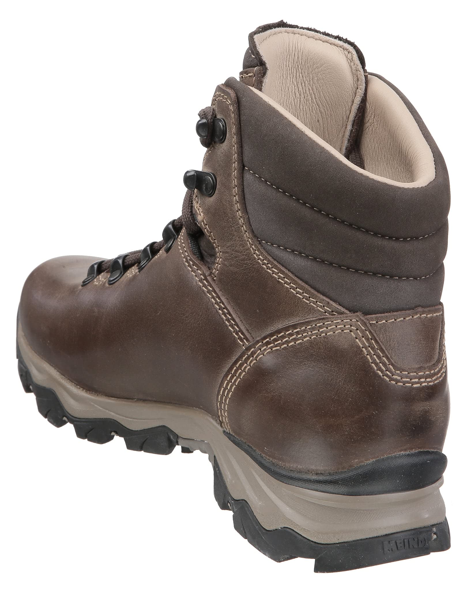 Meindl Women's Peru Lady GTX Hiking Boots - Waterproof Brown Leather Boots for Outdoor Trekking & Travel Adventures