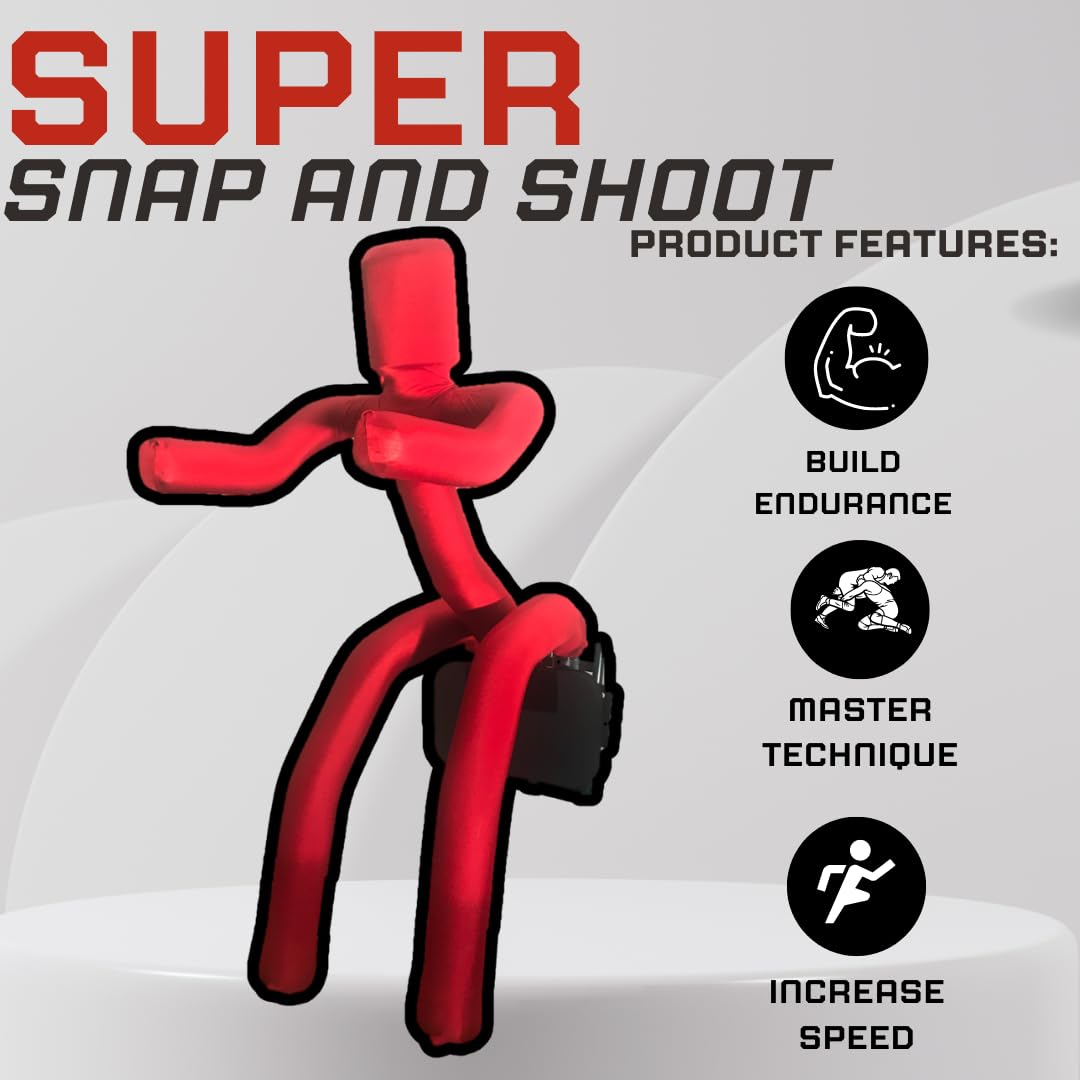 A&W Wrestling Equipment Super Snap & Shoot - Professional Wrestling Training Gear for Athletes & MMA Fighters - Perfect for Gym, Home Workouts & Martial Arts Practice