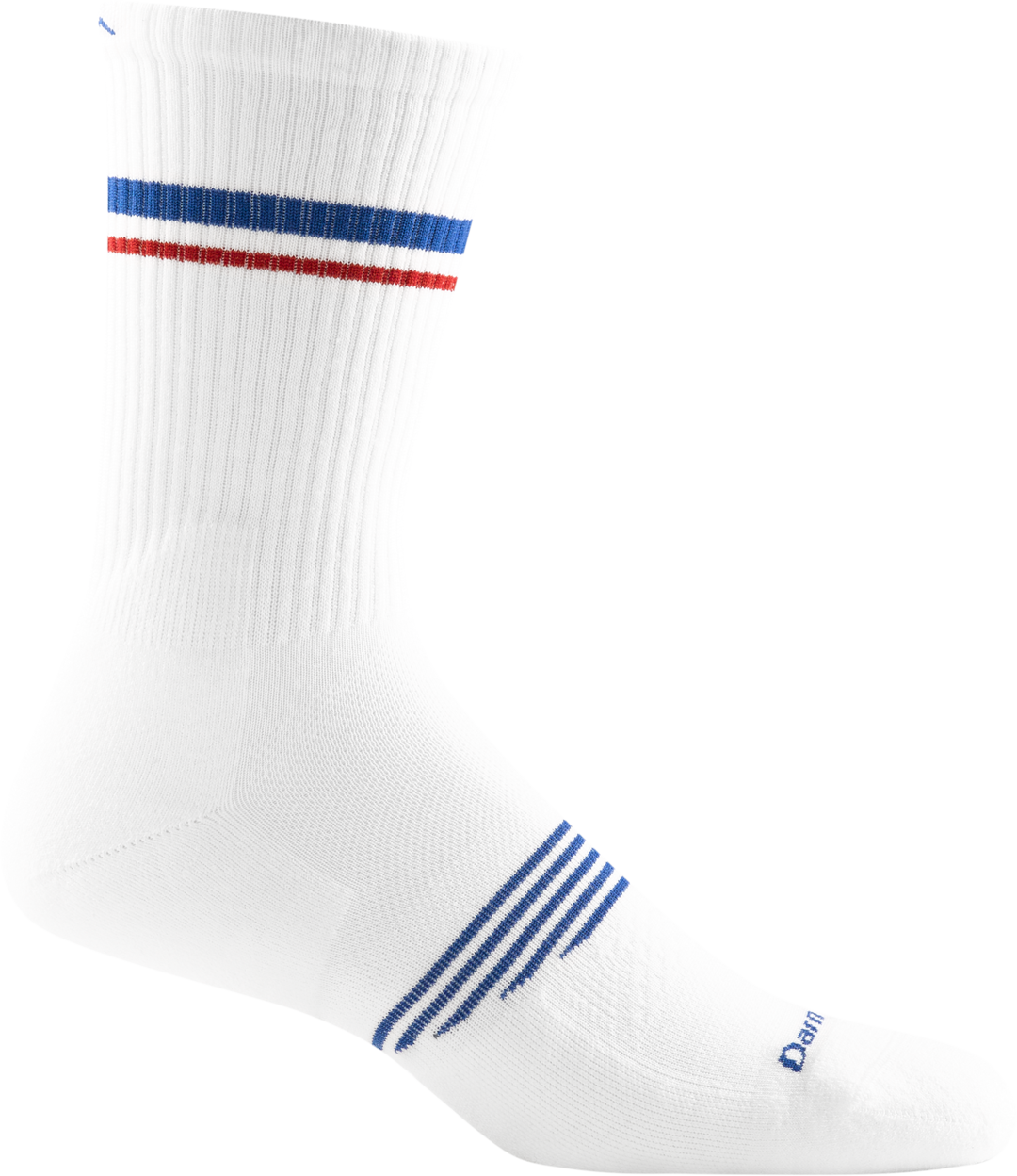 Darn Tough Men's Run Element Lightweight Micro Crew Socks - Moisture Wicking, Cushioned Running Socks for Marathon, Hiking & Everyday Wear