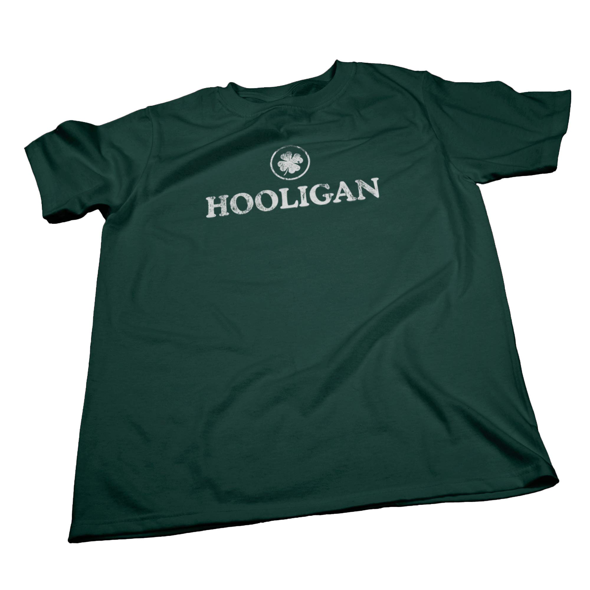 Distressed Vintage St. Patrick's Day T-Shirt - Irish Hooligan Graphic Tee for Men & Women | Pub Crawl, Irish Festival & Holiday Party Outfit