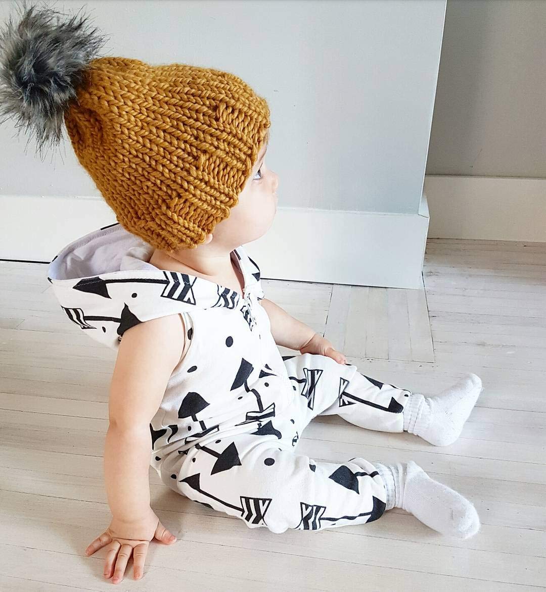 Baby Boy Sleeveless Arrow Hoodie Romper - Zipper Jumpsuit One-Piece Outfit for Summer | Playtime, Beach & Outdoor Activities