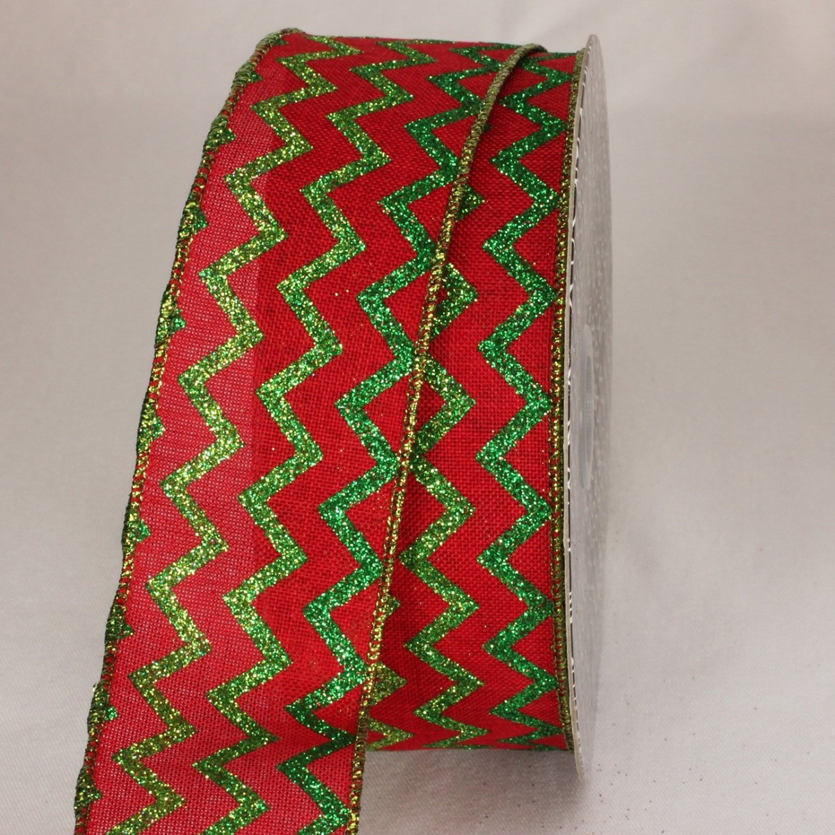 Sparkle Chevron Wired Craft Ribbon 2