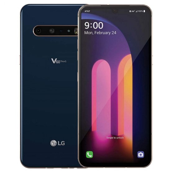 LG V60 ThinQ 5G UW Smartphone - 128GB Classy White (Verizon Unlocked) | CDMA GSM Compatible | Perfect for Streaming, Gaming & Productivity