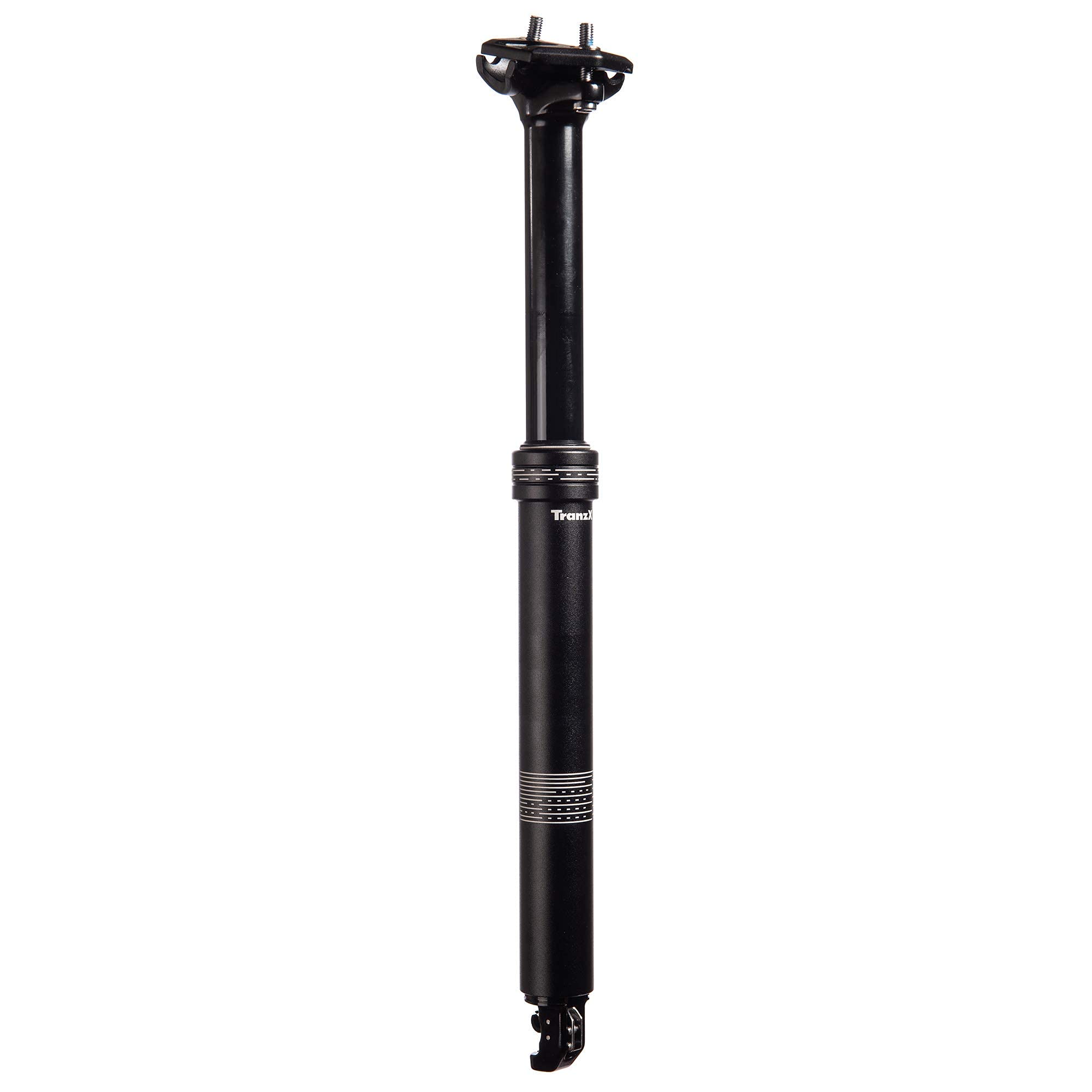 Tranz-X Kitsuma Dropper Seatpost with Internal Cable Routing - Lightweight MTB Dropper Post for Mountain Biking & Trail Riding