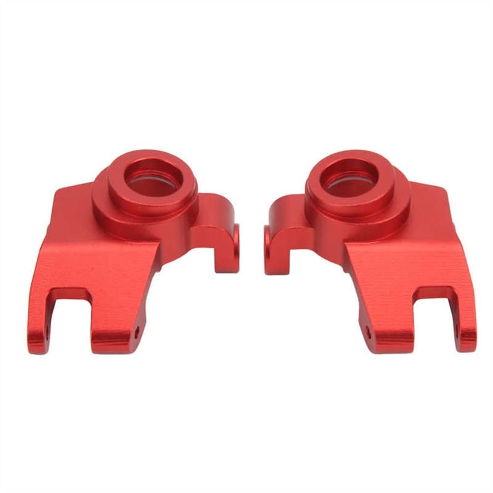 LYunce Aluminum Alloy RC Car Steering Cup - Red for Off-Road Racing