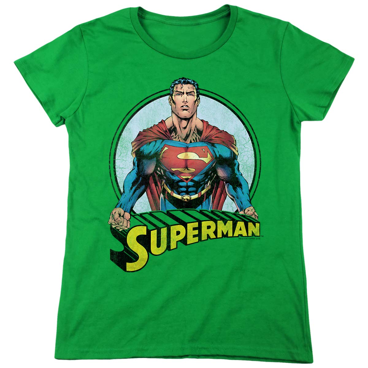 Superman Flying High Again Women's T-Shirt - Cool Graphic Tee for Superhero Fans - Perfect for Cosplay, Comic Con & Casual Wear