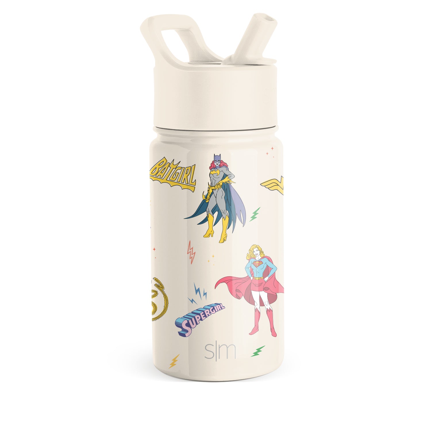 Summit Kids Water Bottle with Straw Lid - BPA Free, Leak Proof, Insulated Stainless Steel Bottle for School, Sports & Outdoor Activities