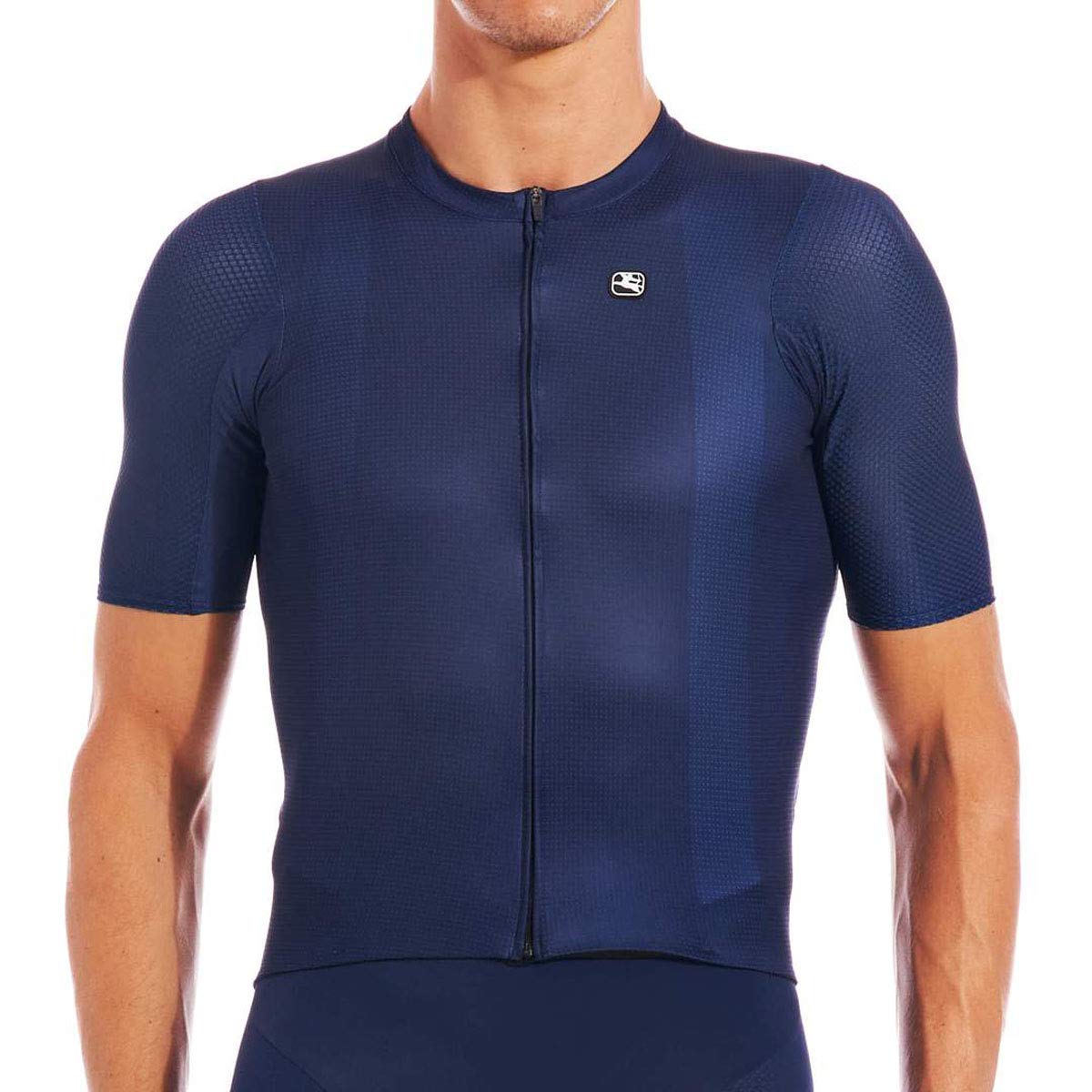Giordana SilverLine Men's Cycling Short Sleeve Jersey - Moisture Wicking & Breathable Bike Shirt for Road & Mountain Biking | Perfect for Summer Rides & Training