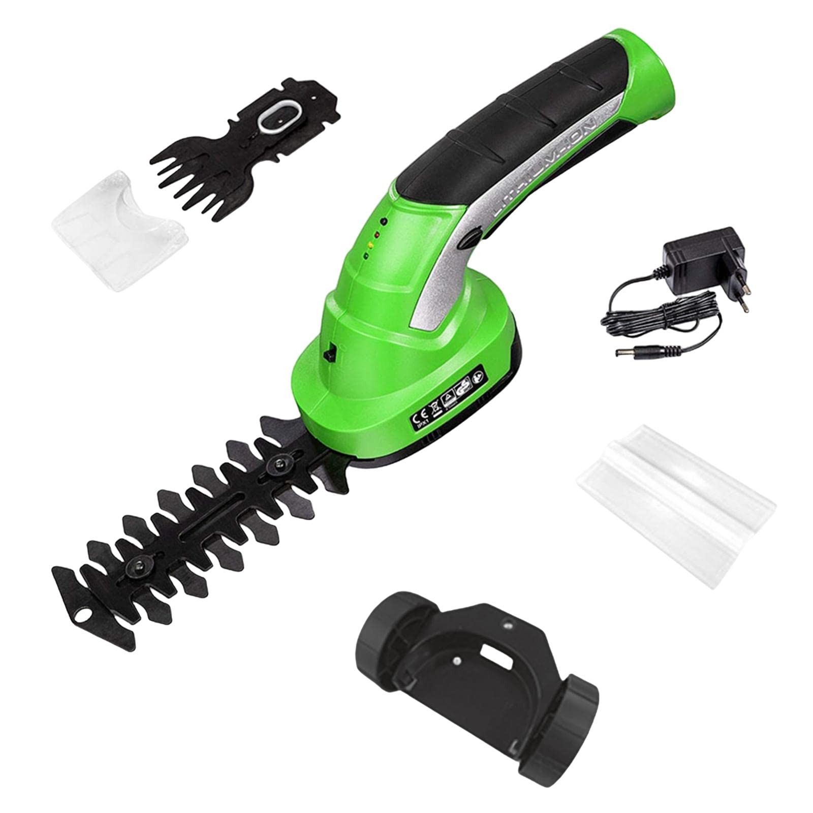 Rechargeable Electric Hedge Trimmer for Lawn & Garden - Lightweight Cordless Shrub Trimmer for Home Landscaping & Yard Maintenance