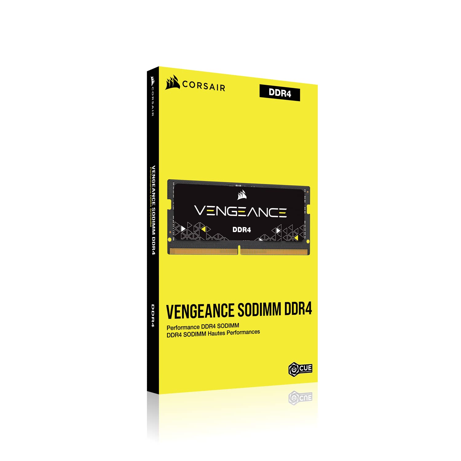Corsair Vengeance 64GB (2x32GB) DDR4 2933MHz SODIMM Laptop Memory Kit - C19 Latency, Black | High-Performance RAM for Gaming Laptops, Workstations & Content Creation