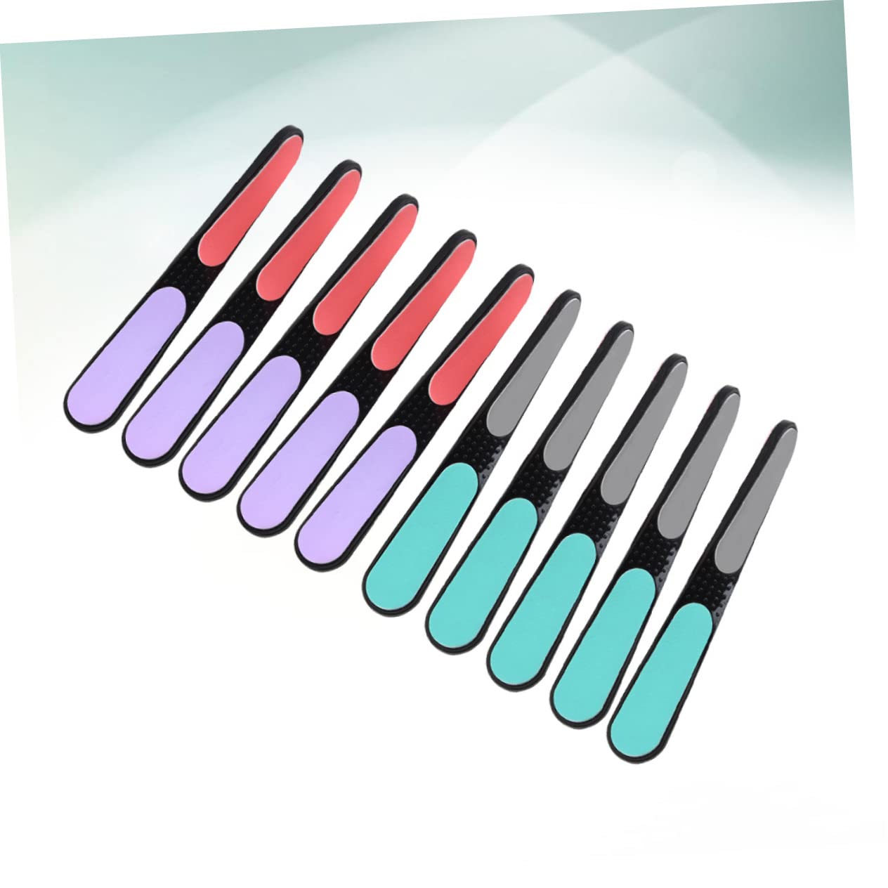 Beavorty 10pcs Nail Files - Professional Edge Shaping, Polishing & Grinding Tools for Manicure, Nail Art & Pedicure | Perfect for Home Use, Nail Salons & DIY Nail Care