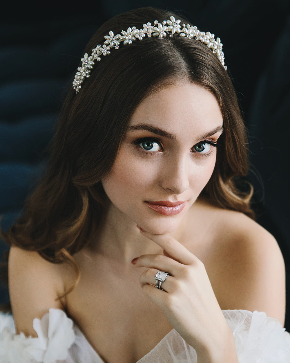 Greta Pearl Headband - Elegant Hair Accessory for Women & Girls | Perfect for Weddings, Parties & Everyday Wear