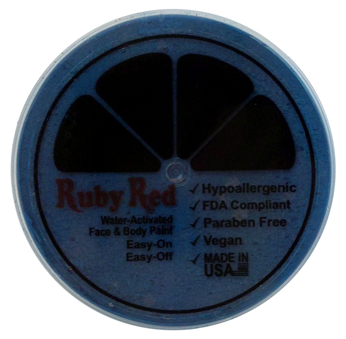 Ruby Red Face Paint - 75ML Water-Based & Non-Toxic for Halloween, Cosplay & Body Art | Caribbean-Inspired Vibrant Color
