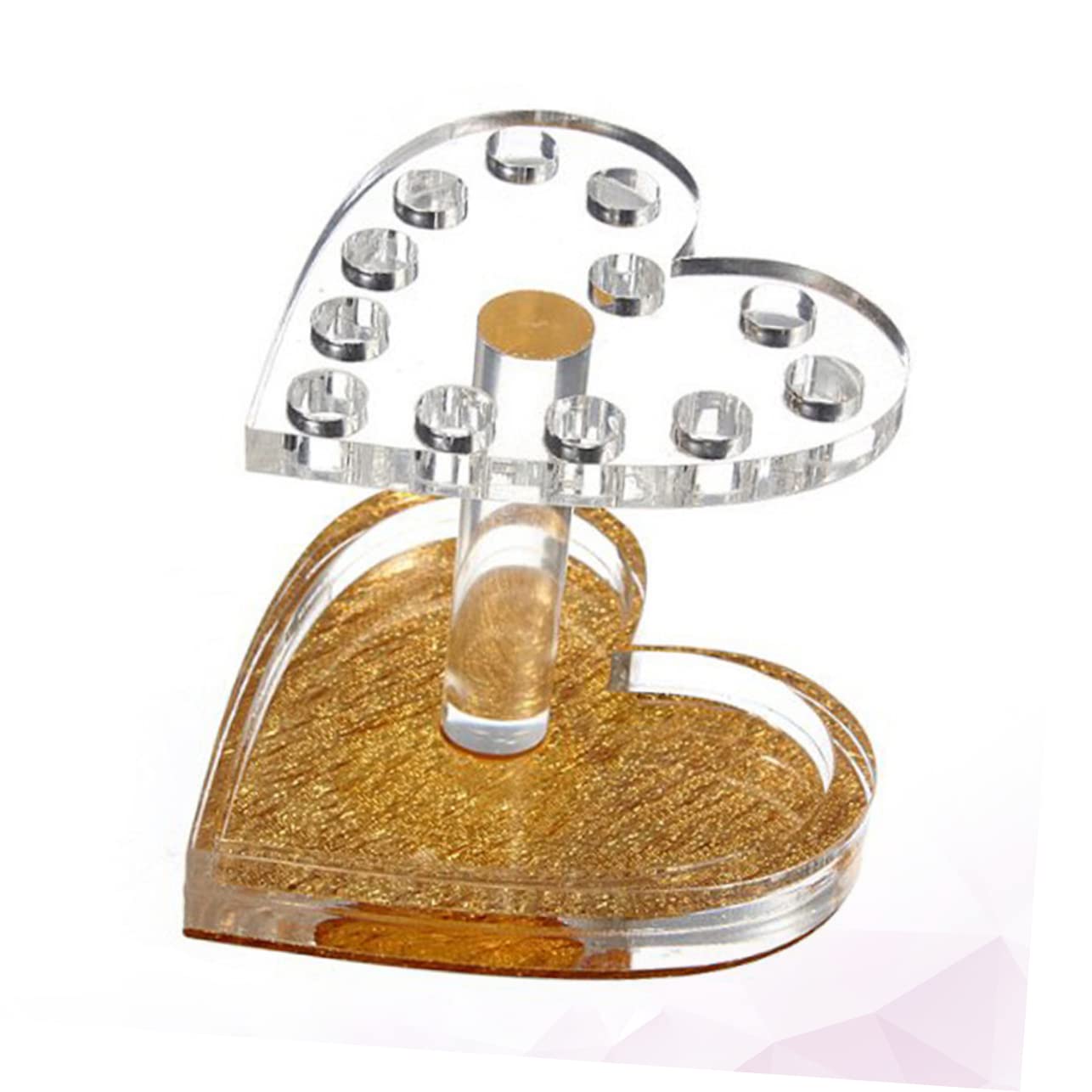 Minkissy Nail Art Pen Holder - Nail Brush & Tool Stand for UV Gel Polish Pens - Perfect for Salon, Home Manicure & Nail Art Studio Organization