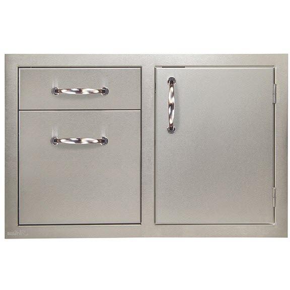 Artisan 32-Inch Access Door with Double Drawers Combo ARTP DDC 32SC - Premium Storage Solution for Home & Office Organization