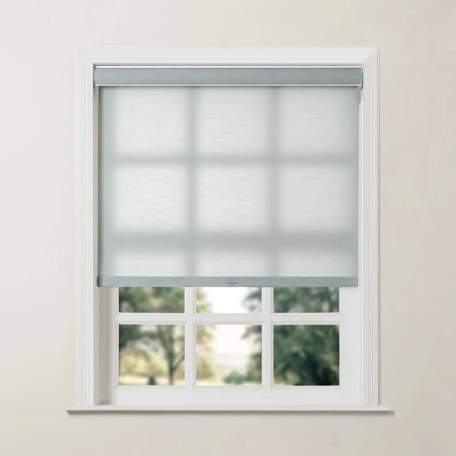 Alvin Boutique Blackout Cordless Roller Shades - Light Blocking Window Coverings for Bedroom, Nursery & Home Office