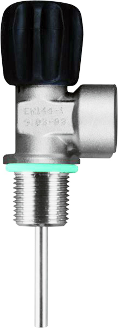 BTS 232 Bar M25 Top Handled Cylinder Valve A16310638 - High Pressure Gas Cylinder Valve for Industrial and Medical Oxygen Tanks