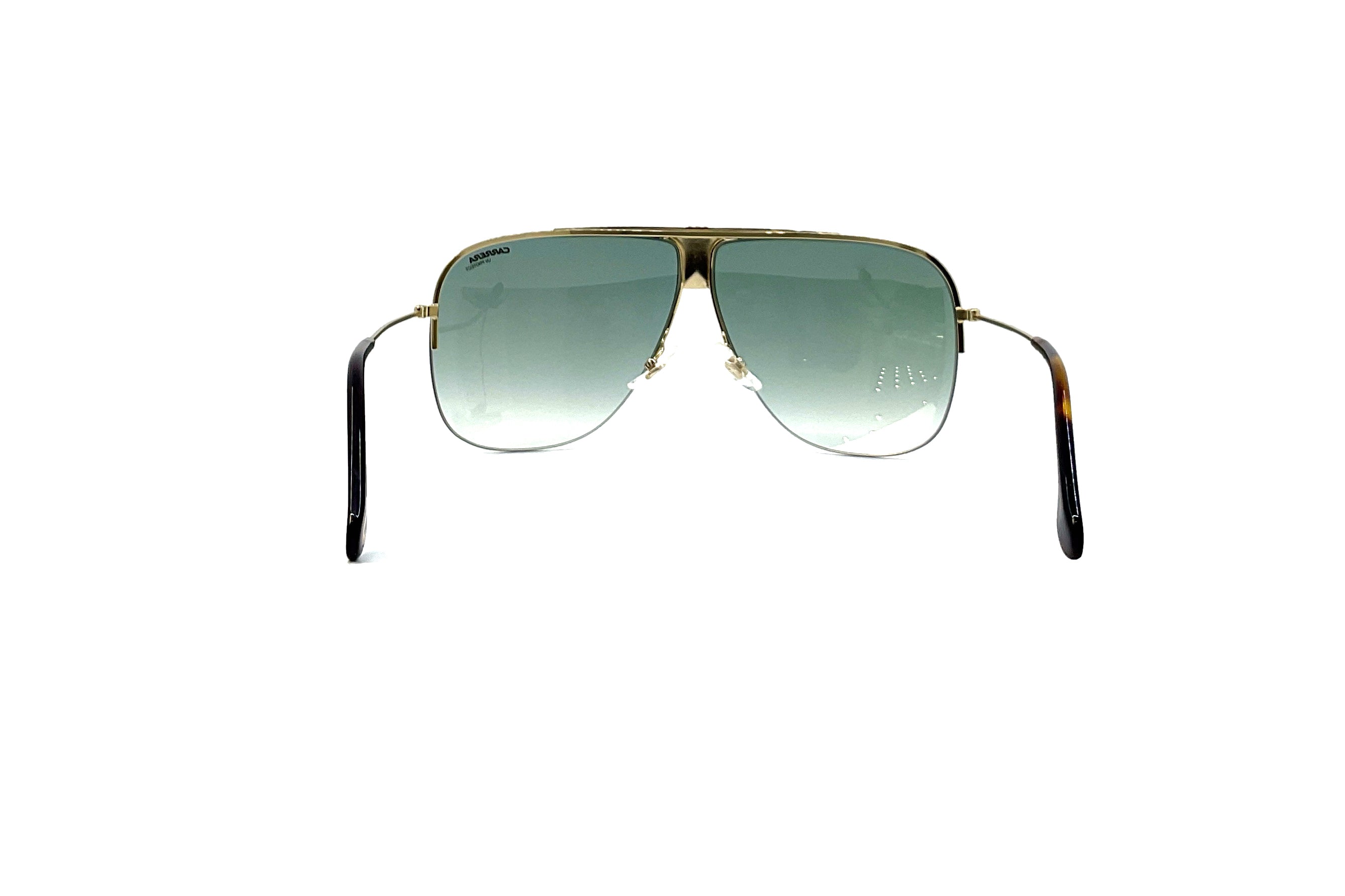 Carrera 1013/S Gold Sunglasses for Men & Women - Polarized UV Protection - Fashionable Aviator Style for Driving, Travel & Outdoor Activities