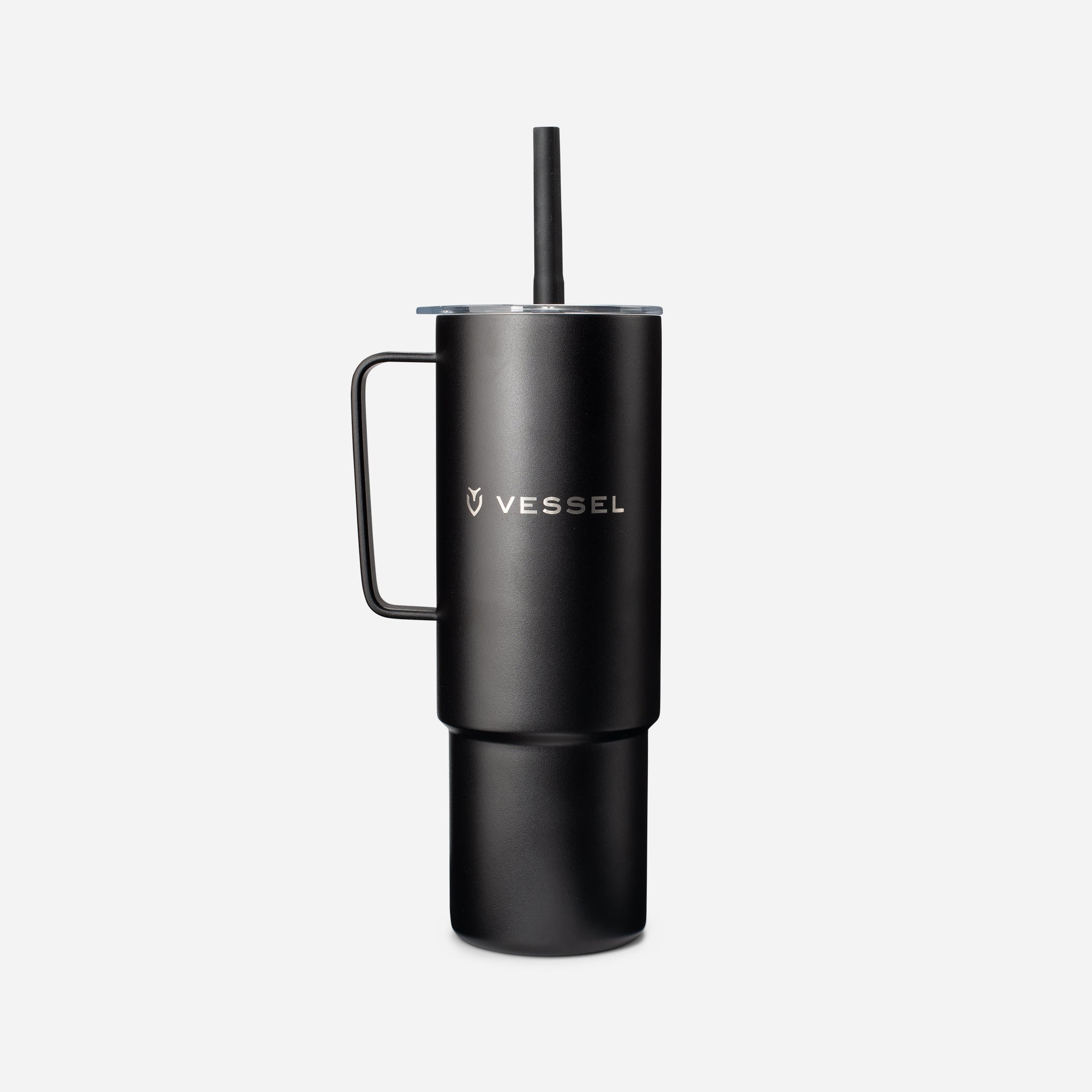 VESSEL x MiiR Stainless Steel Insulated Straw Cup - 20oz Leakproof Water Bottle for Kids & Adults - Perfect for School, Gym, Hiking & Outdoor Activities