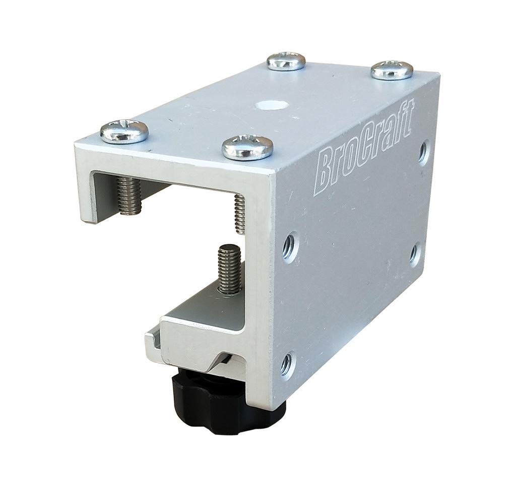 Brocraft 3-Rod Storage System for Alumacraft & AlumaTrac Boats - Heavy Duty Fishing Rod Holder Bracket - Perfect for Trolling, Bass Fishing & Offshore Angling