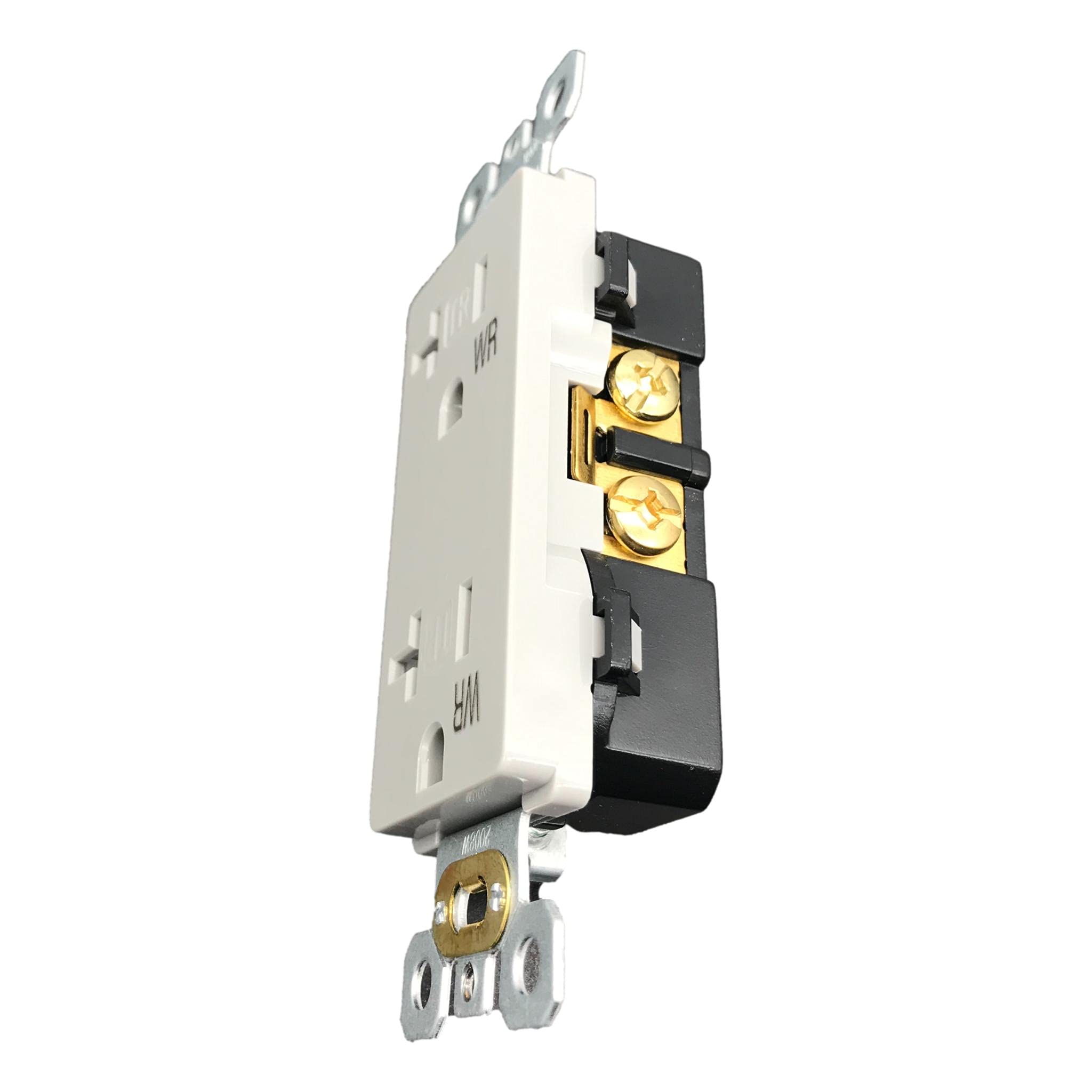 Lew Electric Decora Style Outlets - Decorator Wall Plates, White - Perfect for Home, Office & Commercial Spaces